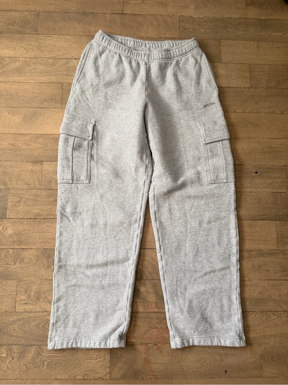 Aritzia Light Gray Women’s  Cargo Sweatpants